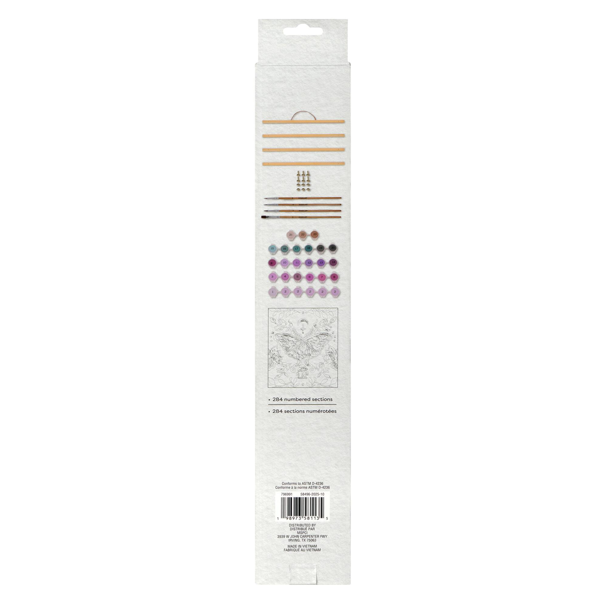 16" x 20" Pink Jungle Butterfly Paint-by-Number Kit by Artist's Loft®